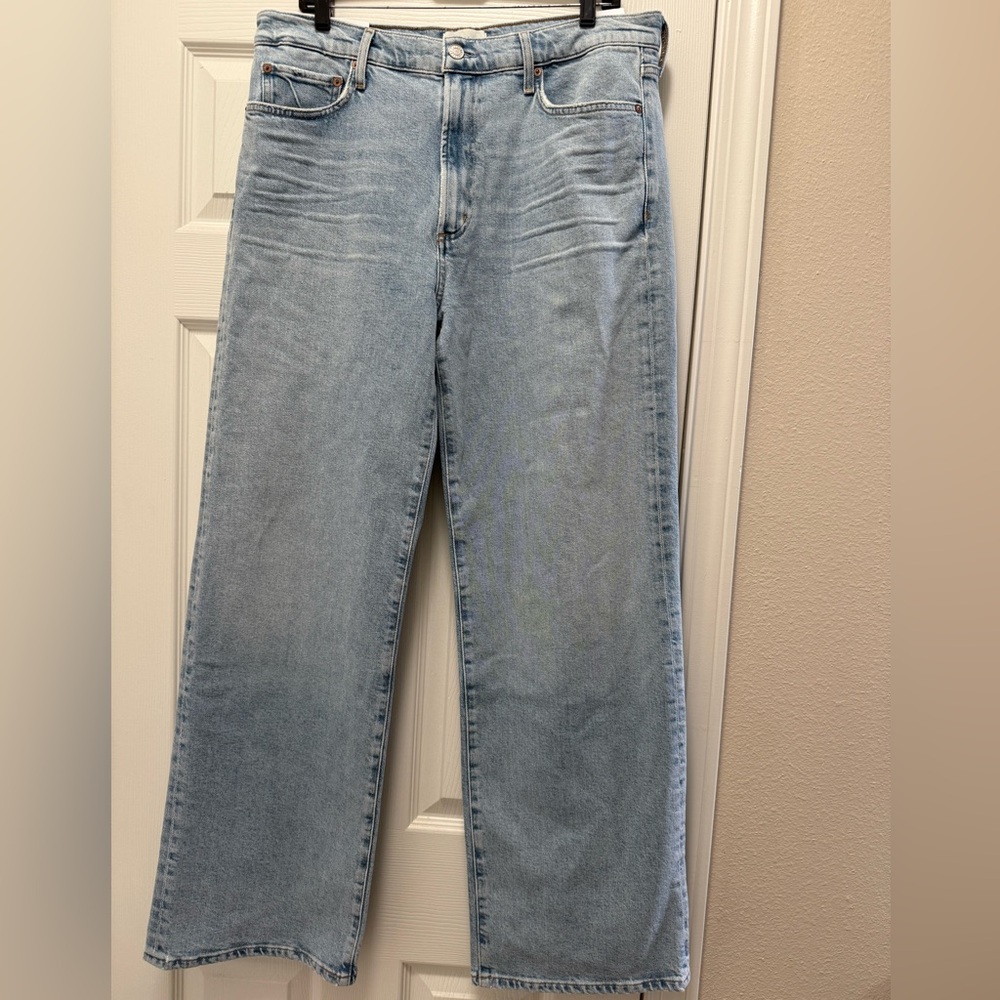 Agolde Harper Straight Jeans, color Beam - Picture 5 of 6